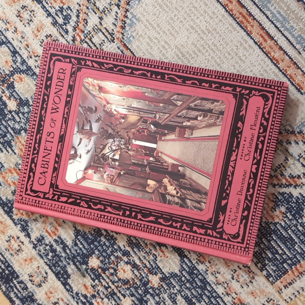 "Cabinets of Wonder" by Christine Davenne coffee table book